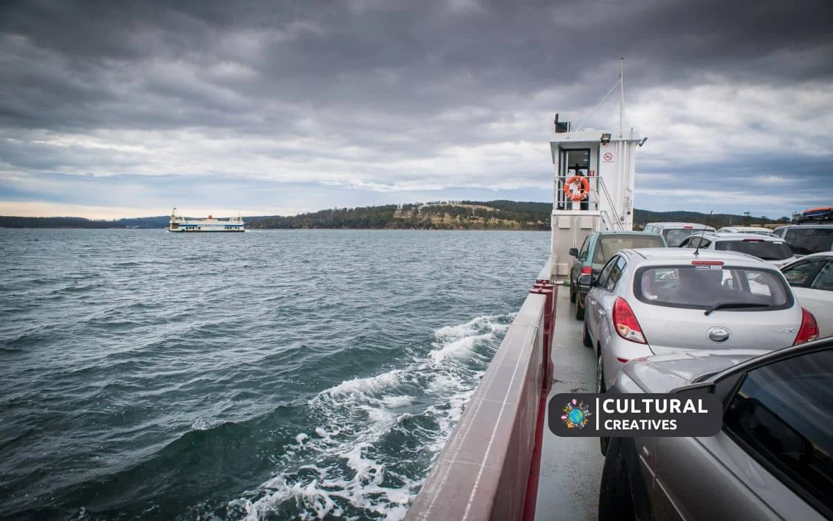 how to get to bruny island with a car