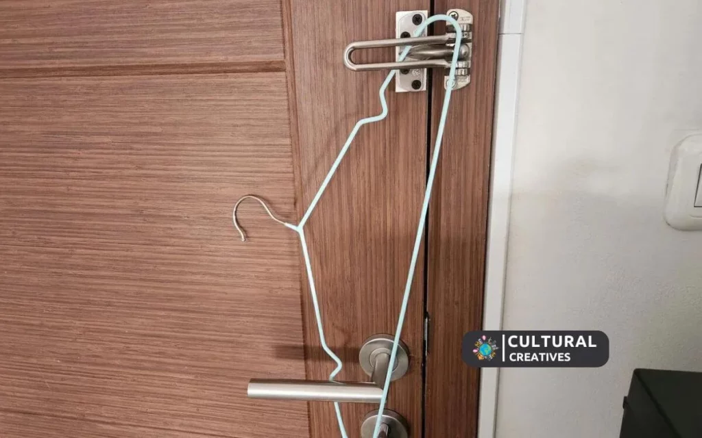 How to Secure Hotel Room Door With Hanger