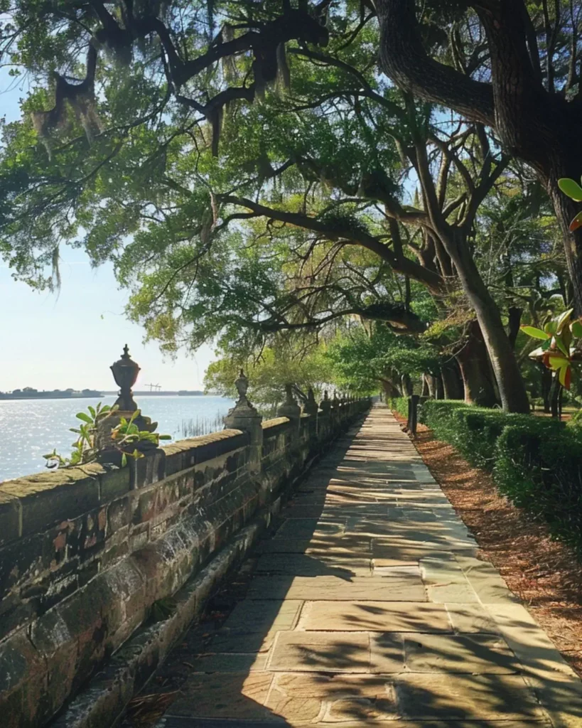 Stroll down the Battery