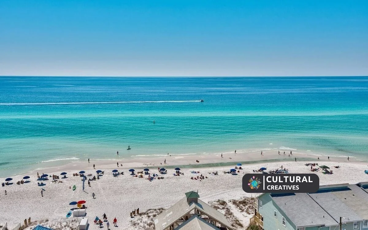 How far is okaloosa island from destin