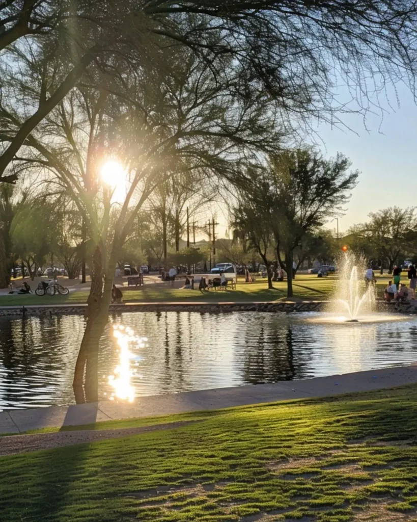 Encanto Park in Phoenix