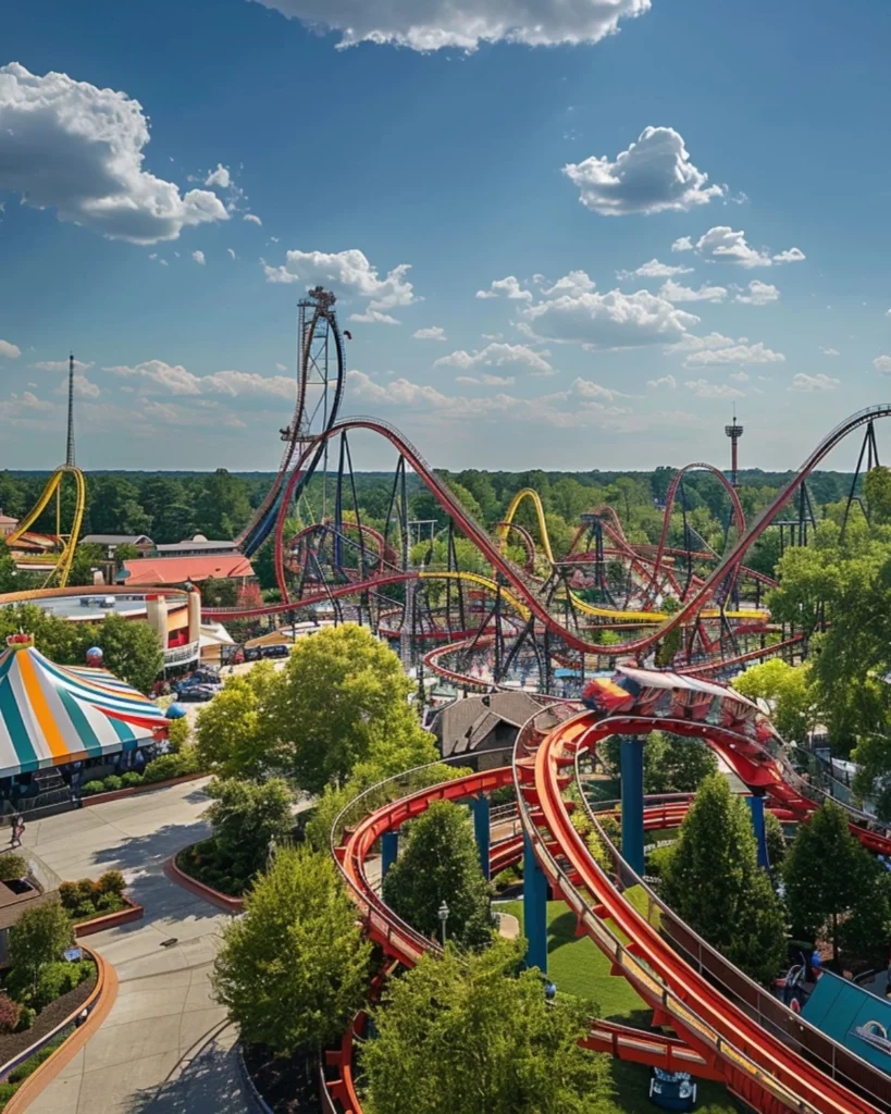 Enjoy the thrills of Carowinds Amusement Park