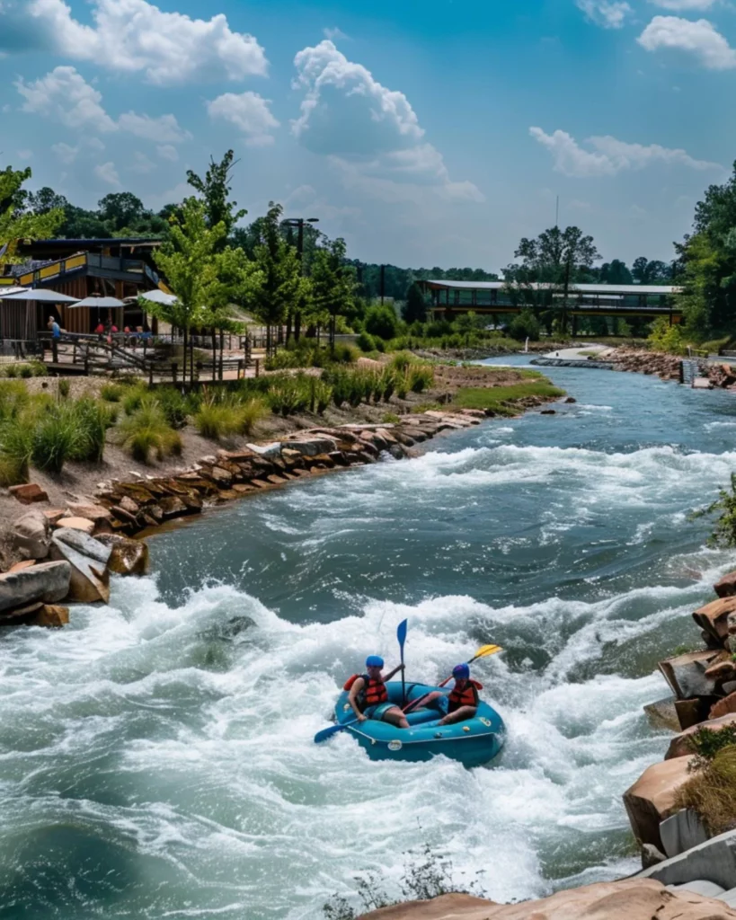 Experience Whitewater Rafting at the U.S. National Whitewater Center