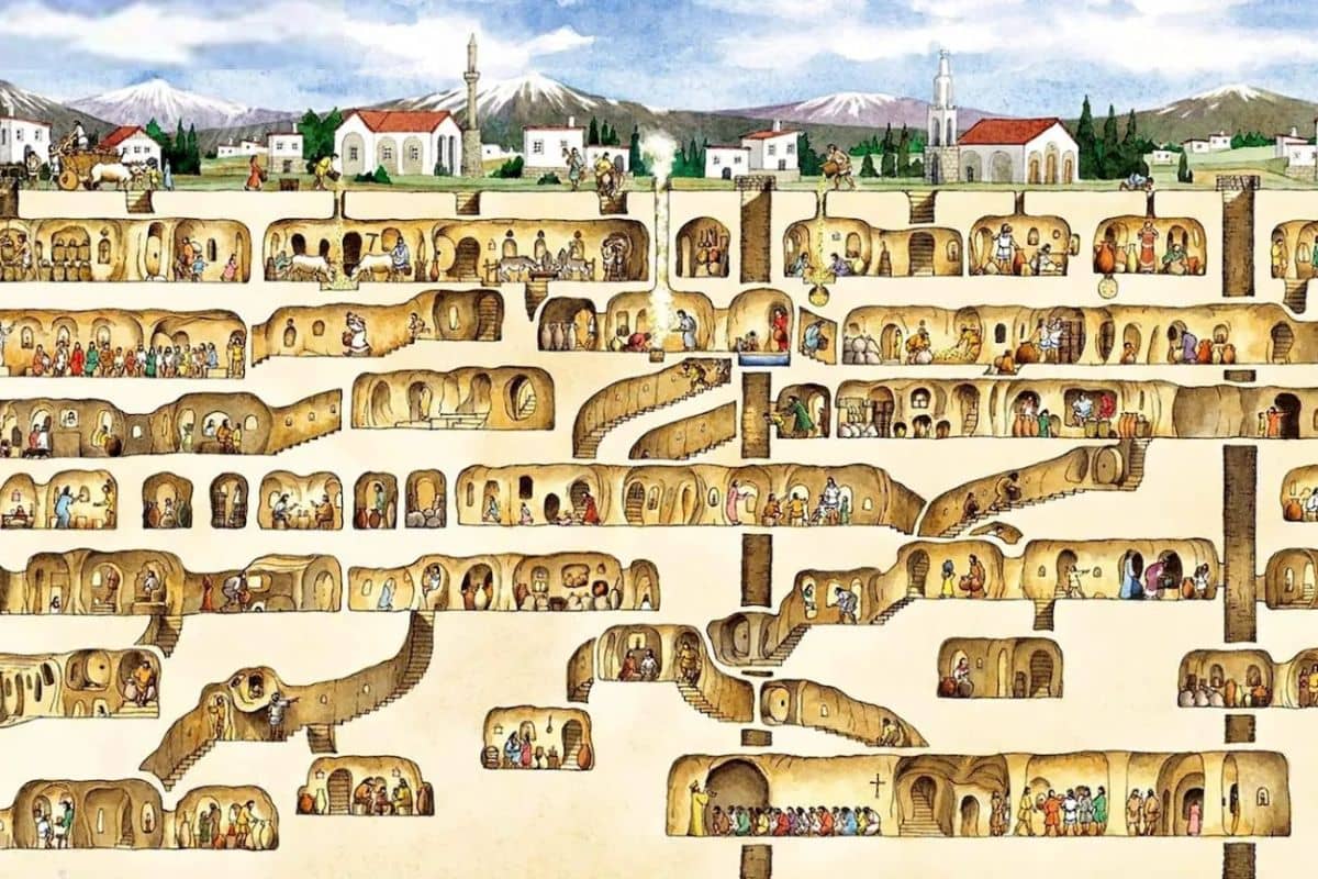 Derinkuyu underground city