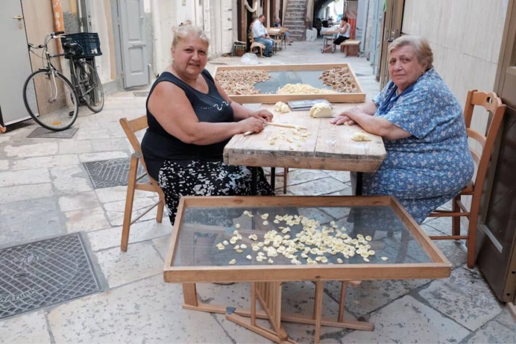 Pasta making is serious business in Bari