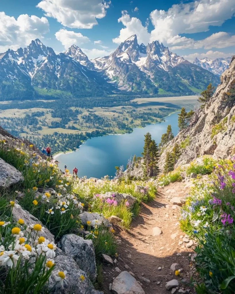Inspiration Point in Grand Teton National Park