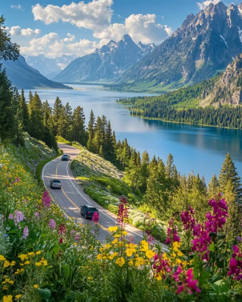 Jenny Lake Scenic Drive in Grand Teton National Park