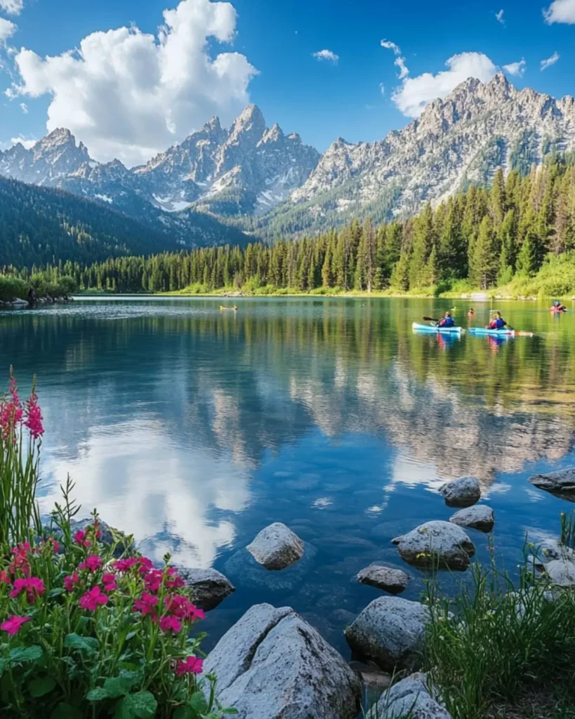 String Lake in Grand Teton National Park