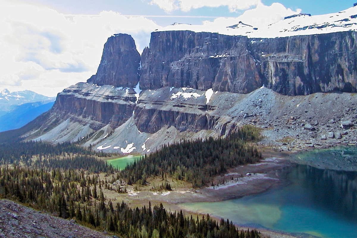 Castle Mountain in Banff National Park