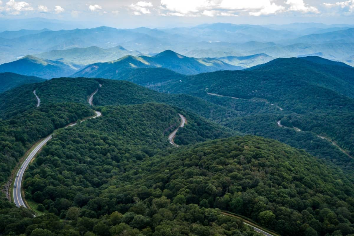 Cherohala Skyway, Tennessee North Carolina