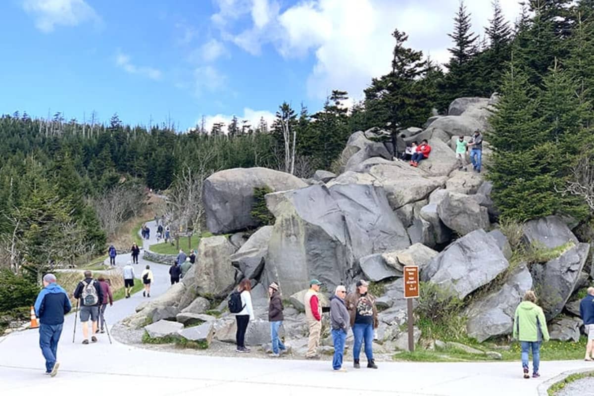 Clingmans Dome Smoky Mountains