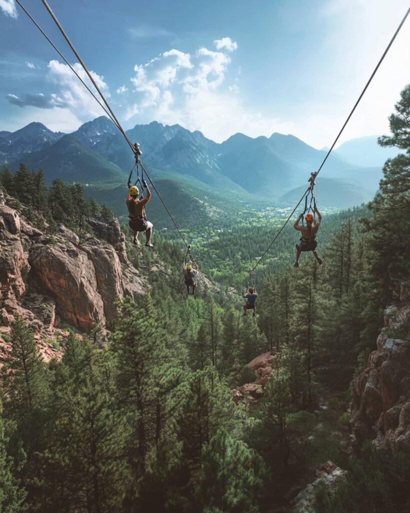 Experience Zip Lining in Colorado Springs