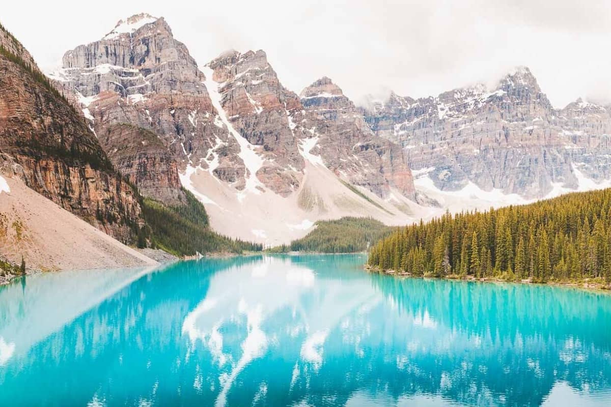 Moraine Lake in Banff National Park