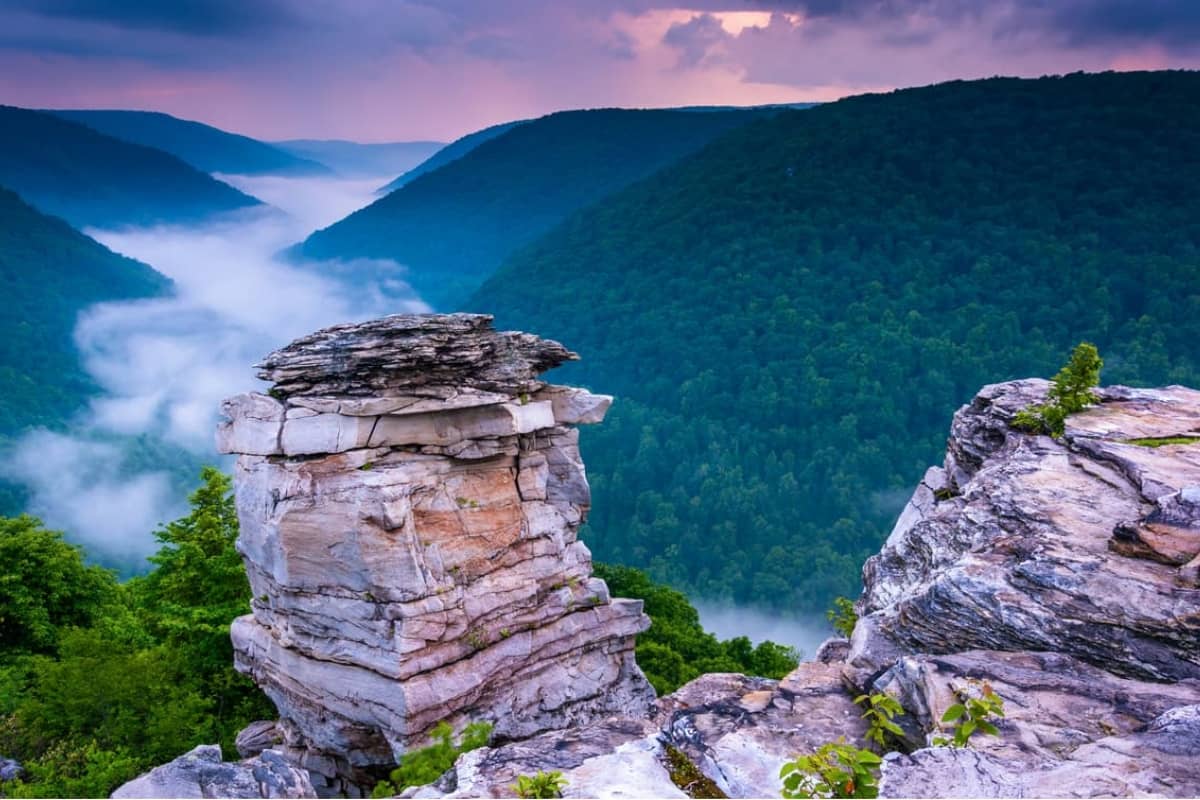 Smoky Appalachian Mountain