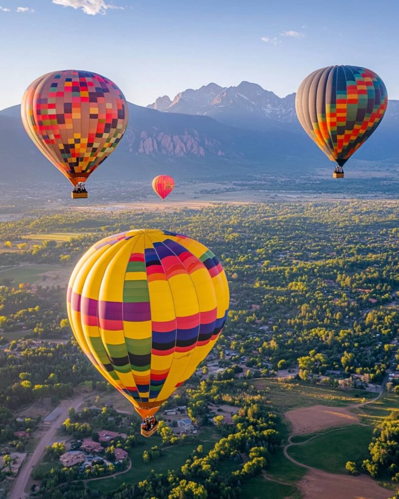 Soar Above Colorado Springs in a Hot Air Balloon