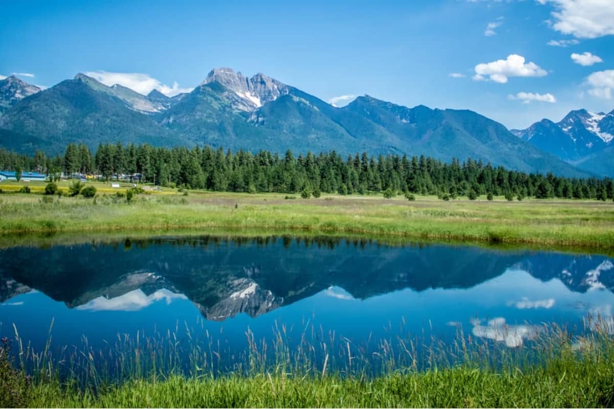 The Flathead Range, Montana