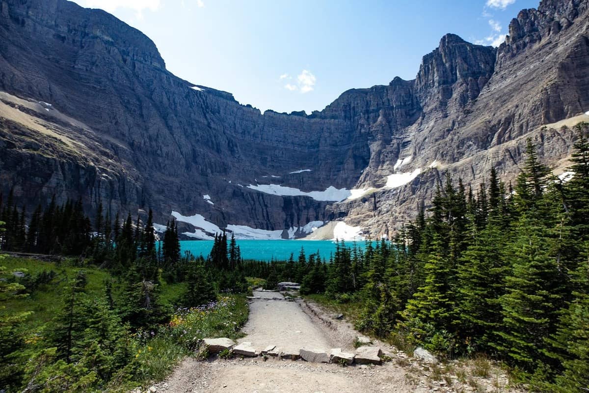 iceberg lake glacier