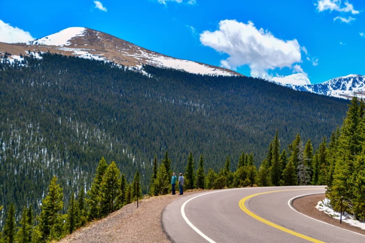 The Mount Evans Scenic Byway