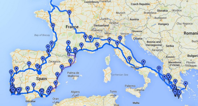 Most Romantic Road Trips in Europe