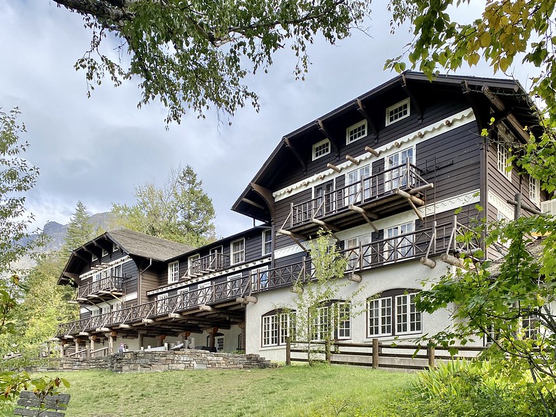 Alpine charm meets rustic elegance at Lake McDonald Lodge, Montana