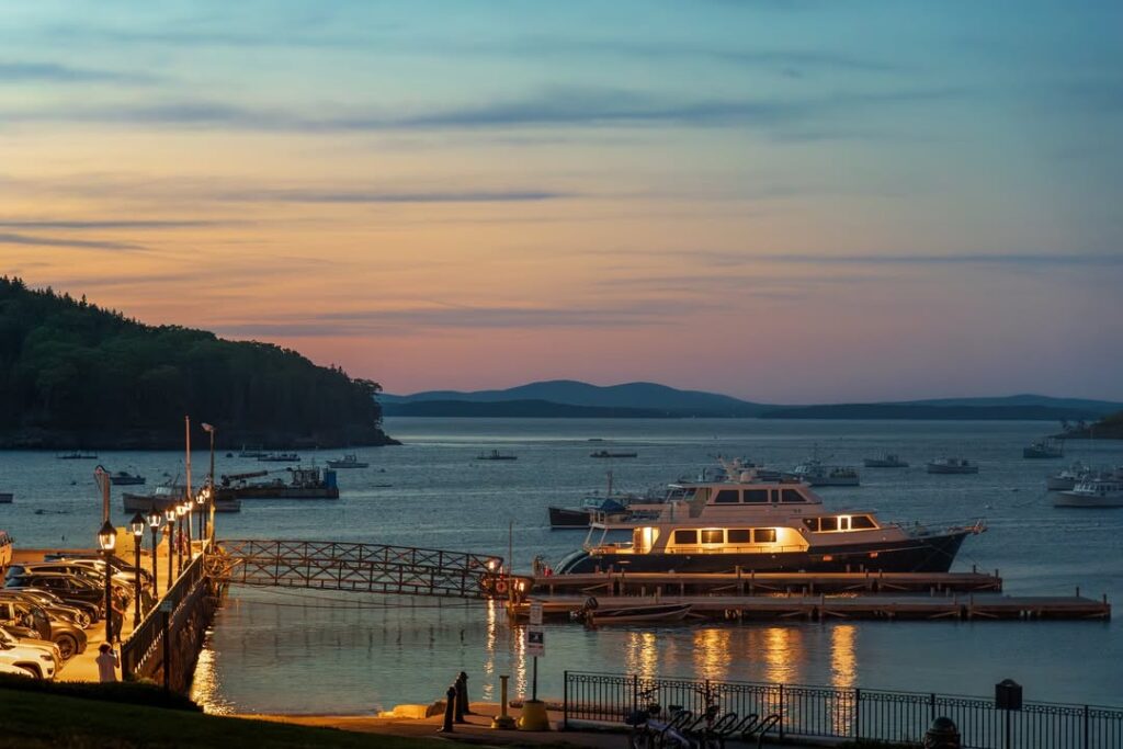 Bar Harbor night
