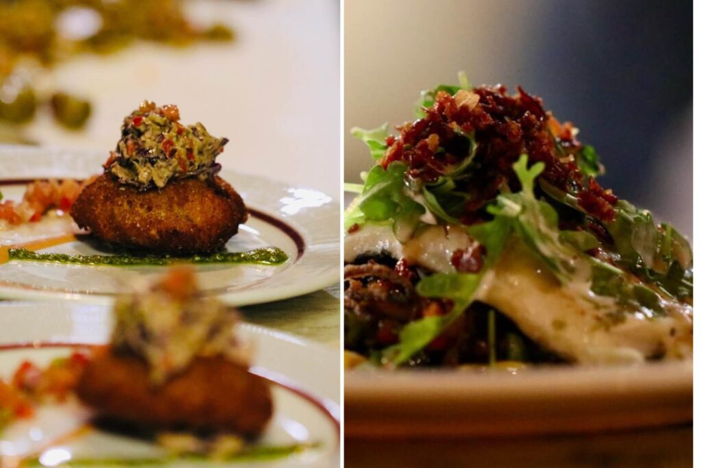 Fine dining at Bistro LeRoux, Lake George