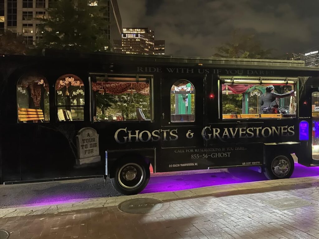 Ghosts & Gravestones Trolley Tour