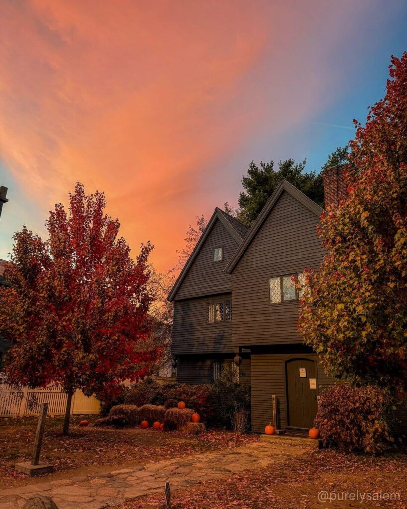 Golden hour at The Witch House