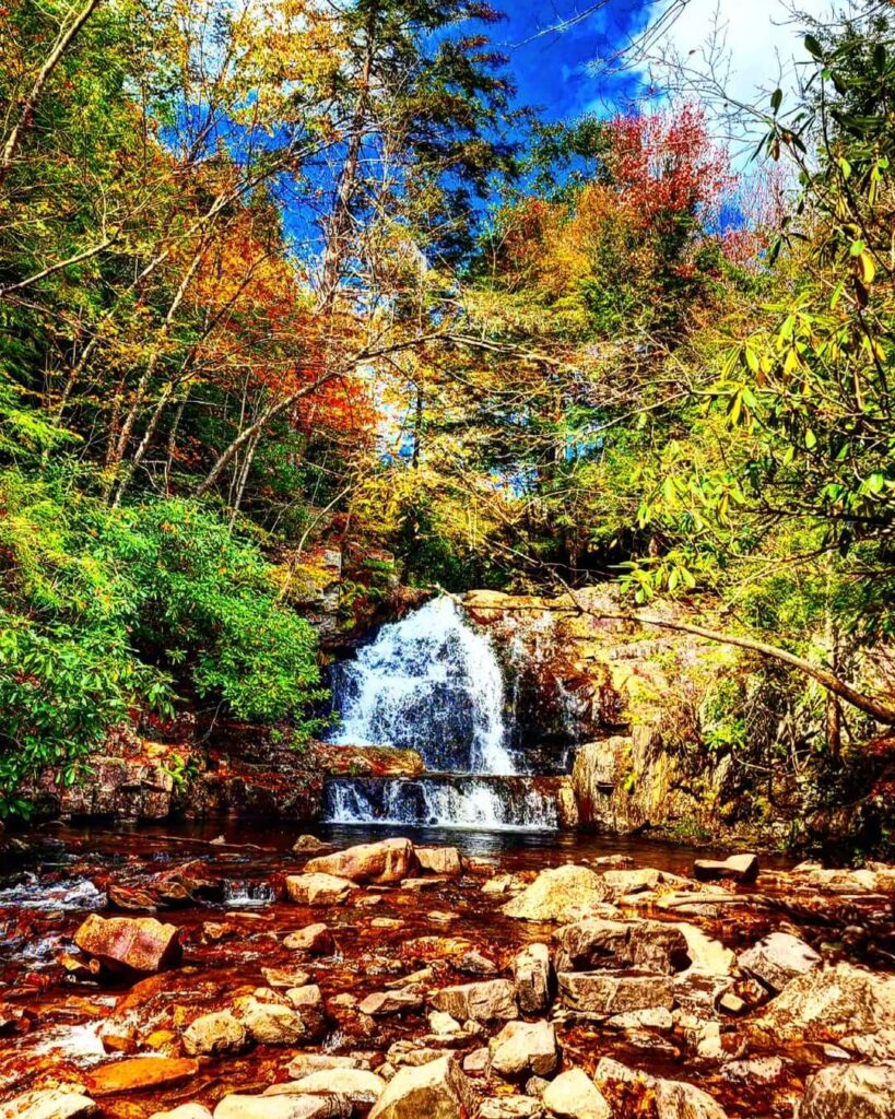 Hawk Falls At Hickory Run State Park