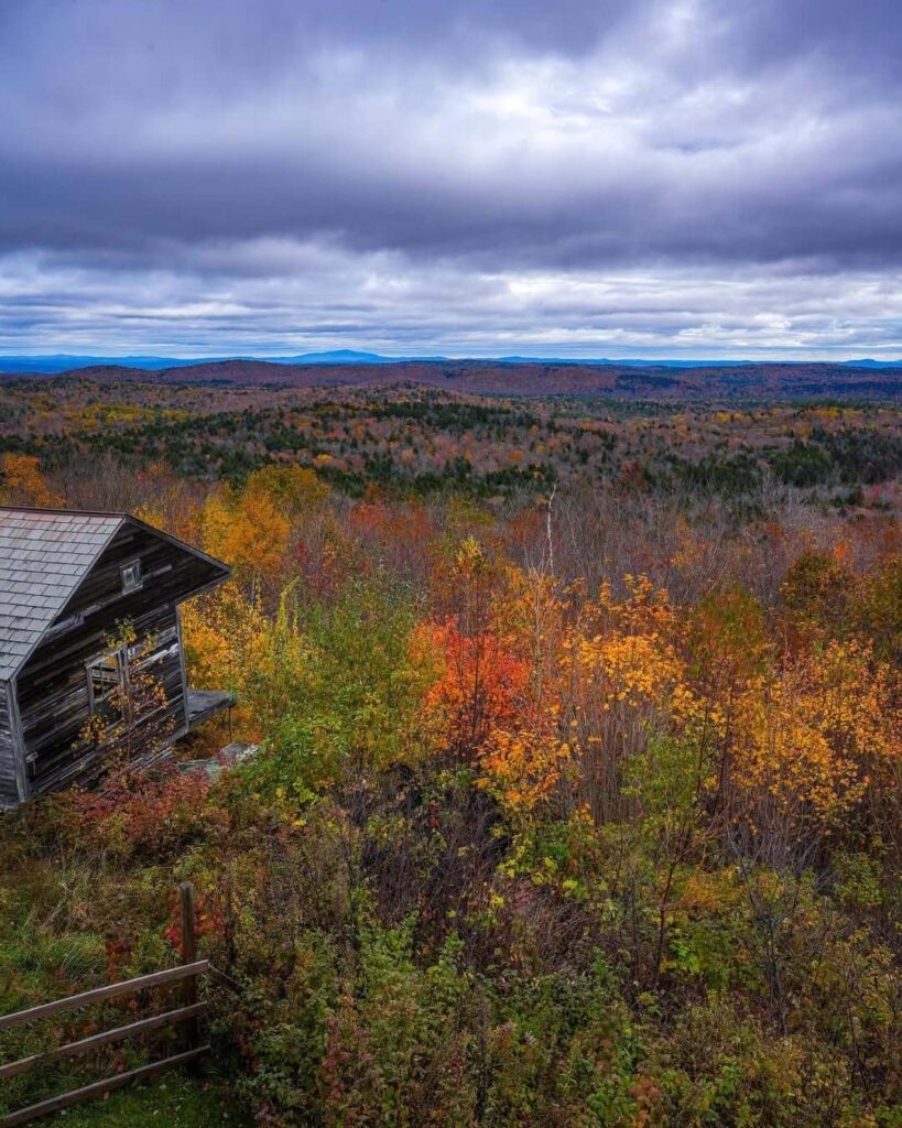 Hogback Mountain near Wilmington, Vermont
