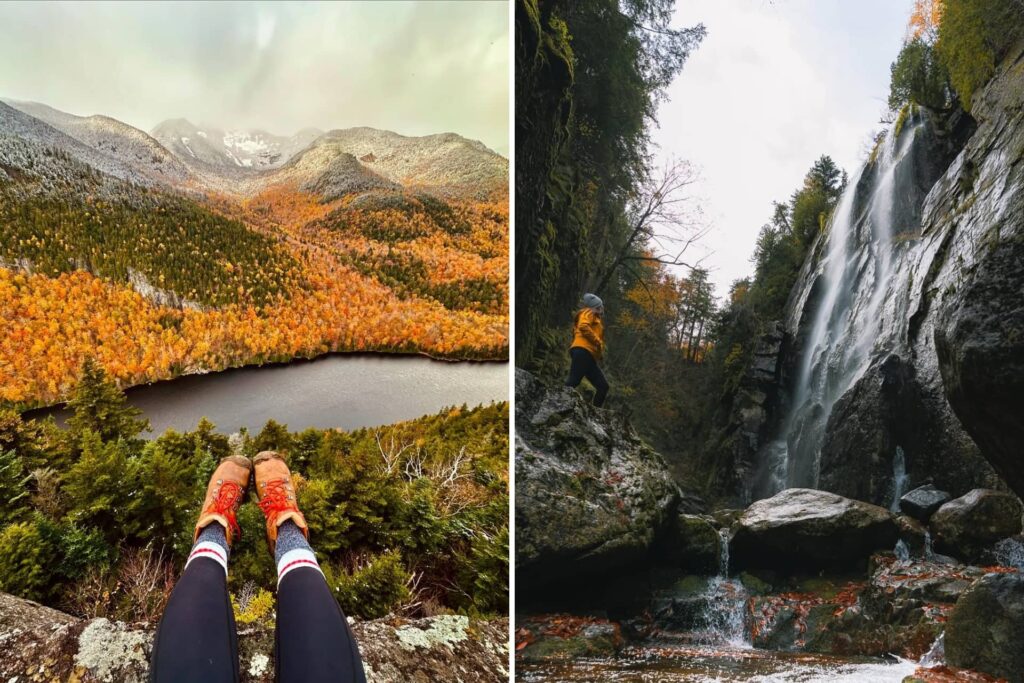 Indian Head & Rainbow Falls – Adirondacks