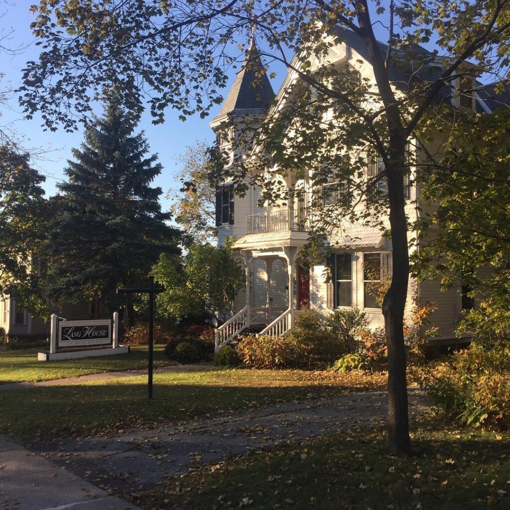 The Lang House on Main Street