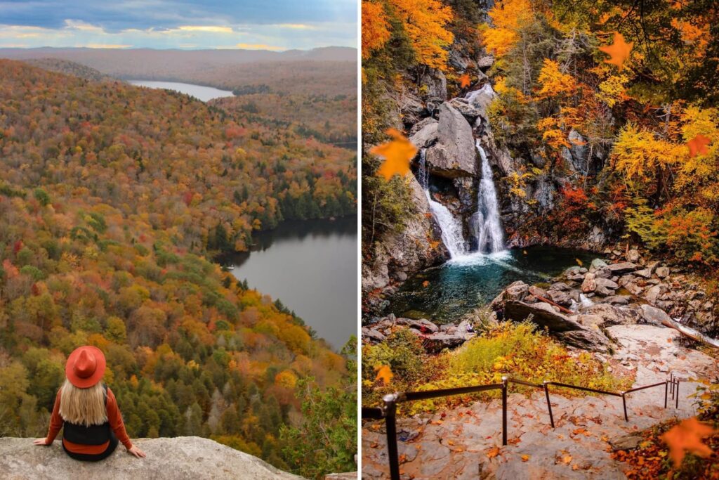 Dixville Notch, New Hampshire – fall vibes across the state!