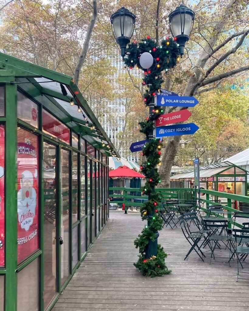 Bryant Park Winter Village
