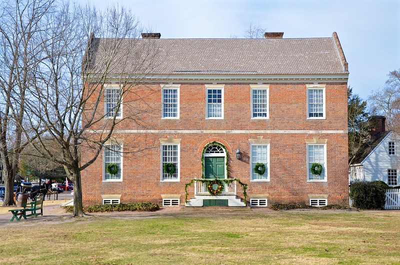 Building In Colonial Williamsburg