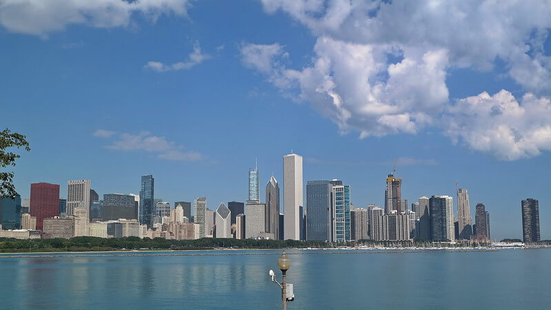Chicago Skyline from Northerly Island
