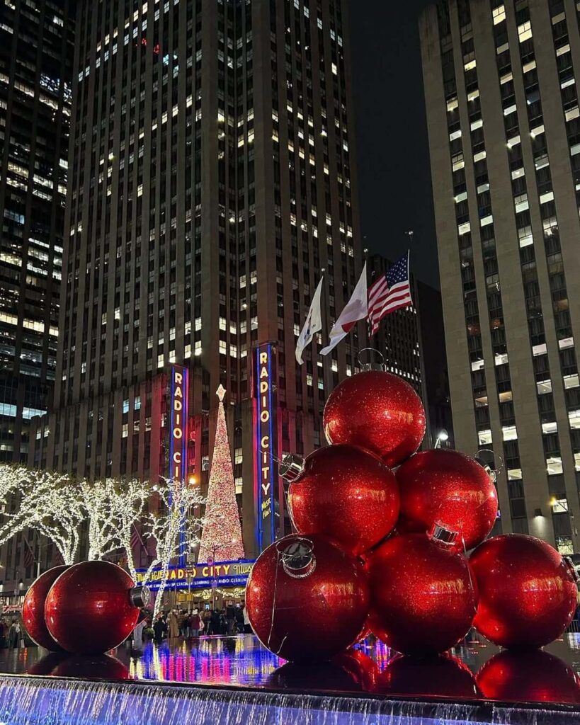 Christmas Market At Bryant Park