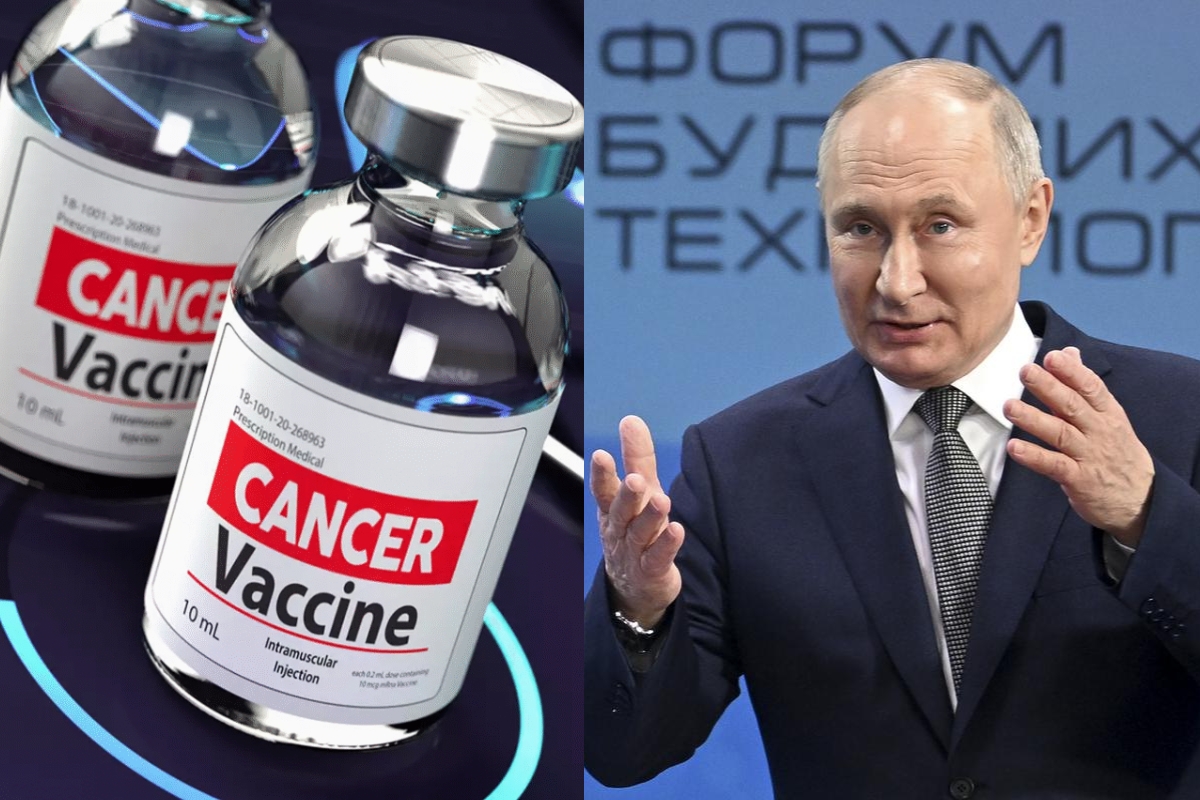 Russia’s putin hold the cancer vaccine