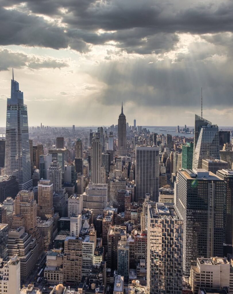 Skyline Views from Top of the Rock