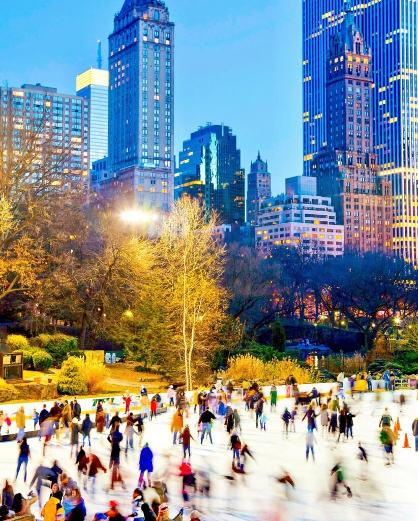 Wollman Rink in Central Park NYC
