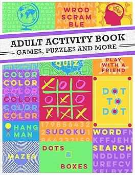 Adult Activity Book