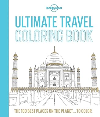 Adult Travel Coloring Book