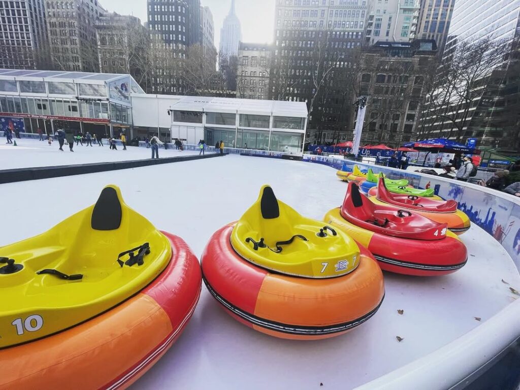 Bumper Cars at Bryant Park