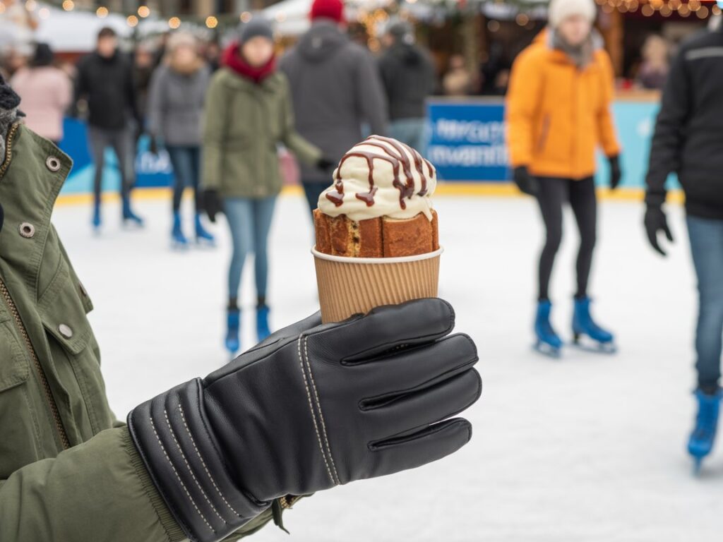 Chimney Cakes at New York City’s Bryant Park Winter Village