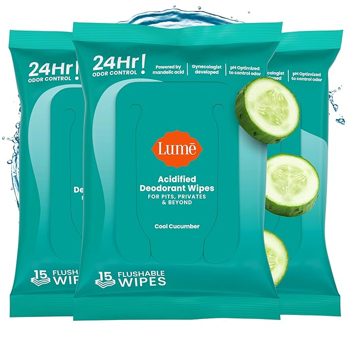 Deodorant wipes