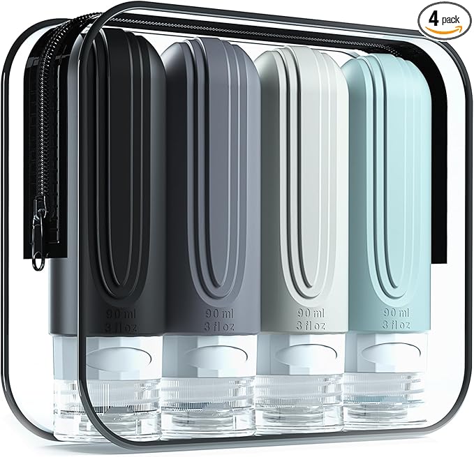 Re-Usable Toiletries Tubes