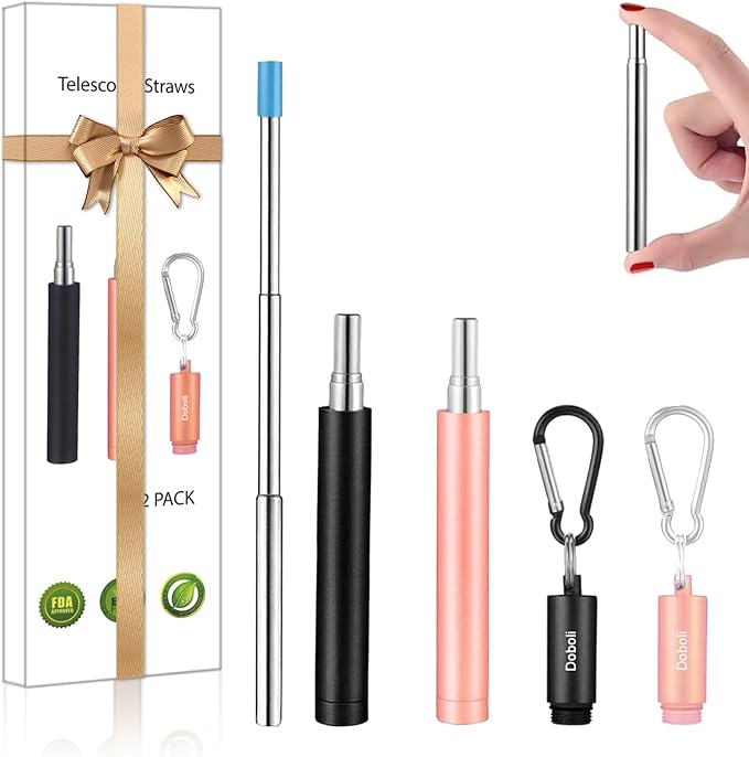 Reusable Collapsible Straw