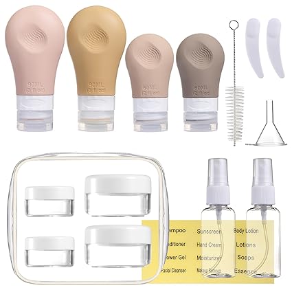 Travel Size Bottles Set