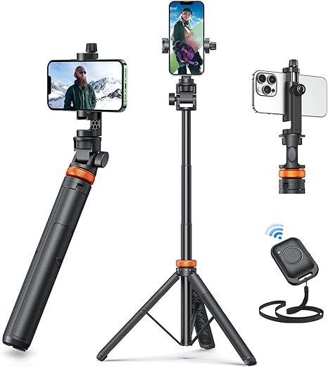 Tripod & Selfie Stick with Remote Shutter
