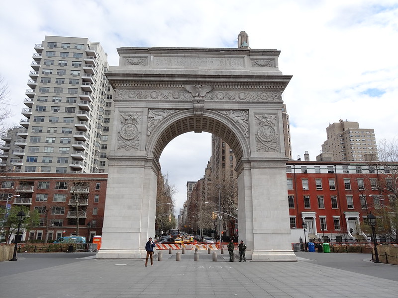 Washington Square Park and archway